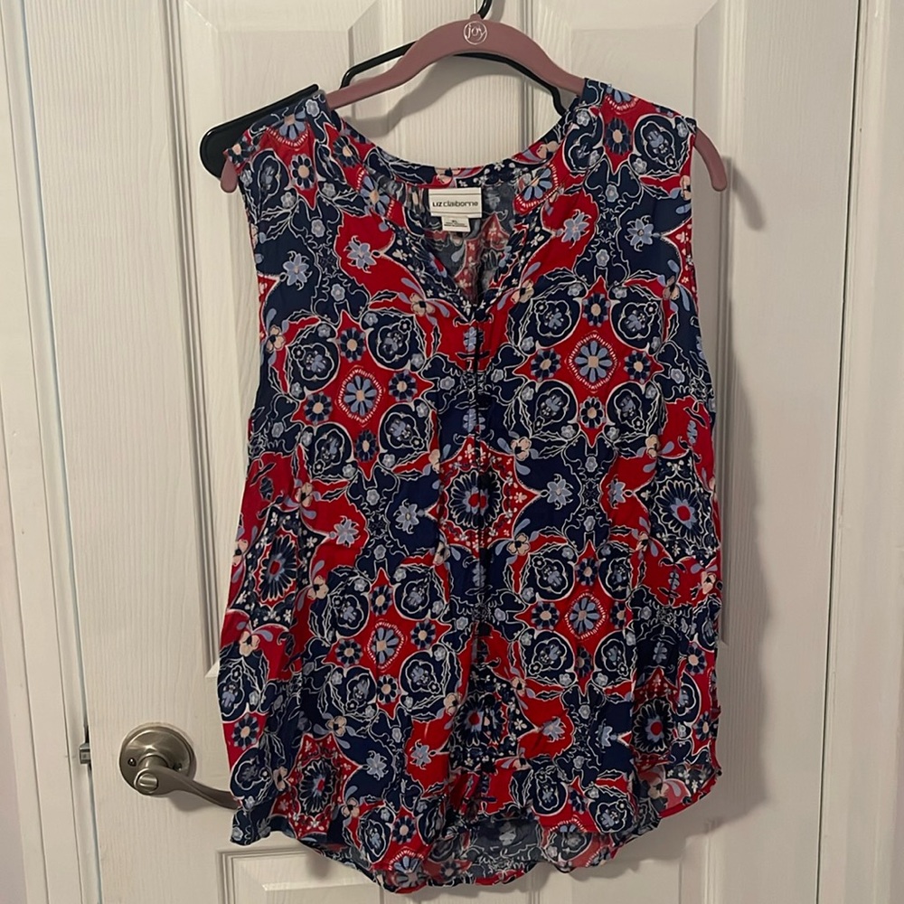 Liz Claiborne Women’s Sleeveless Top XL